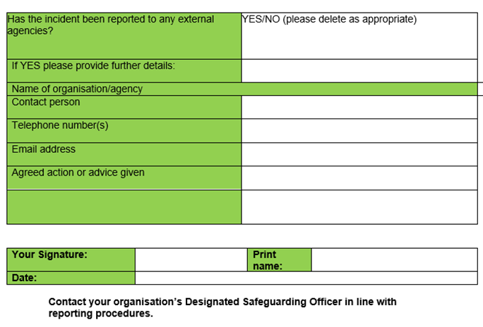 Incident Reporting Form 03