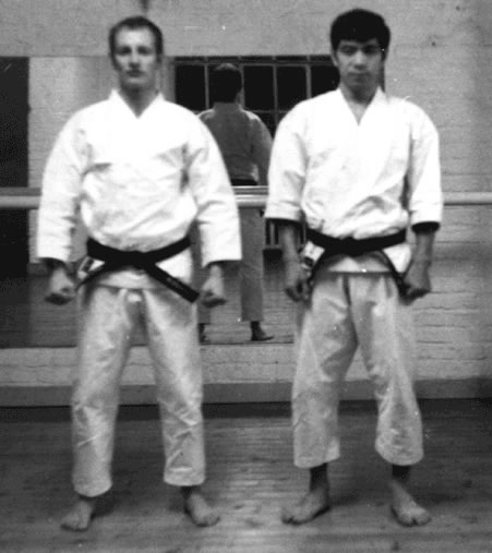 Hanshi Mick Randall with Hanshi Hirokazu Kanazawa